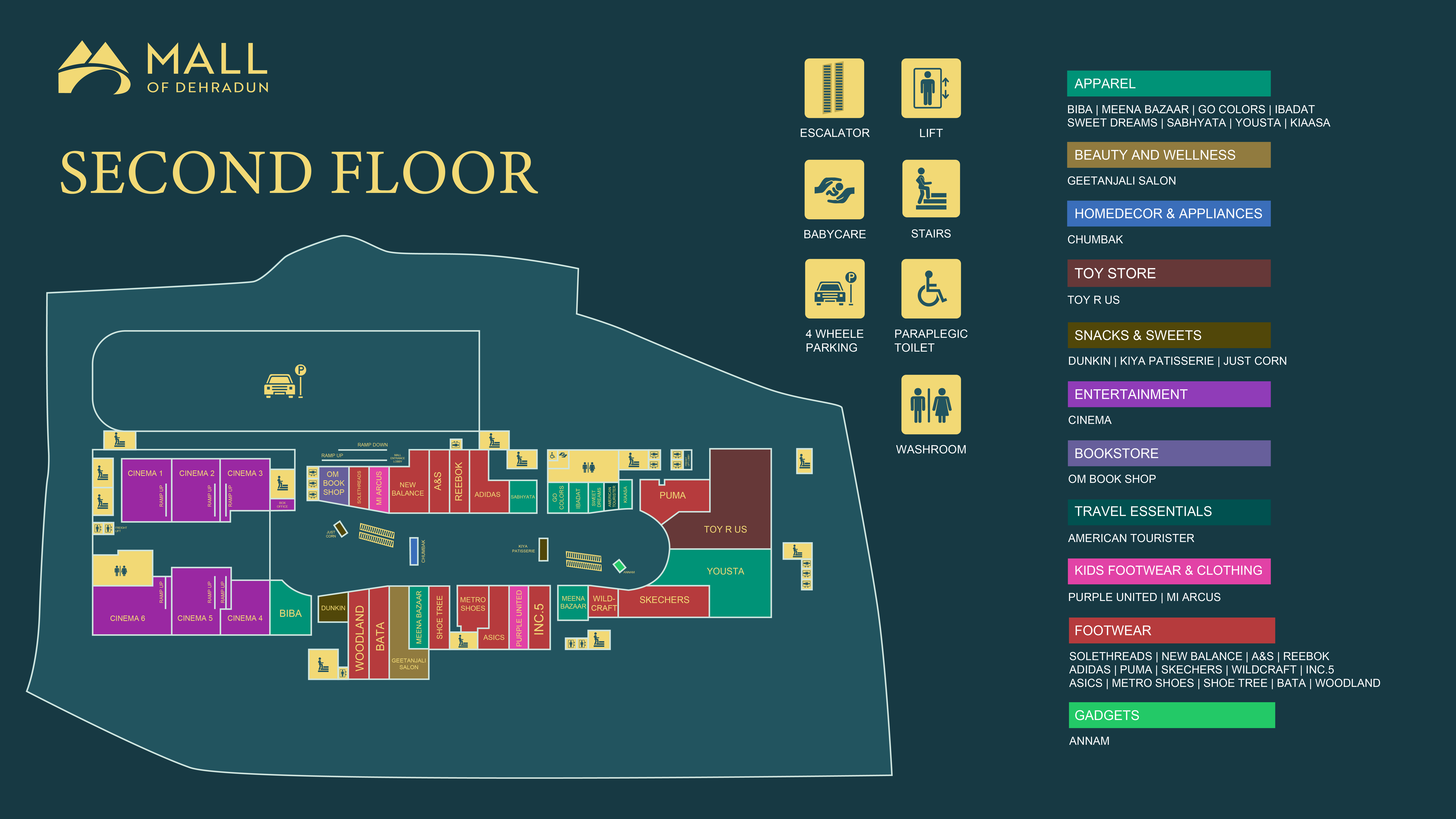First Floor Map